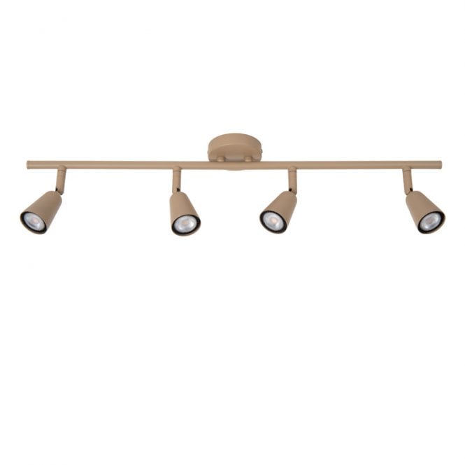 Lucide  Tiana 4 Light Spotlight Bar - Taupe