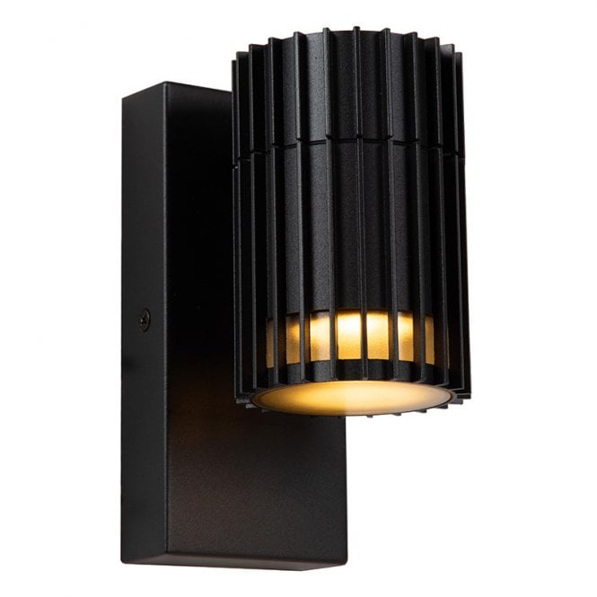 Lucide  Timbala Outdoor Wall Light - Black