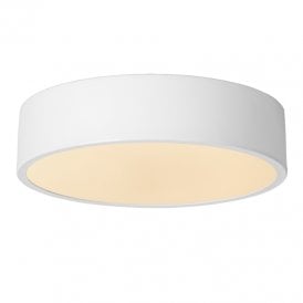 Unar 200 LED Flush Ceiling Light - White