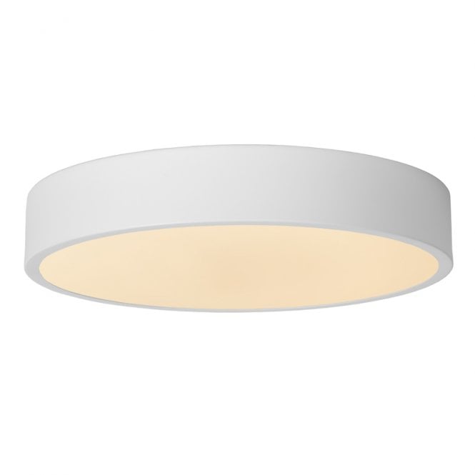 Lucide Unar 300 LED Flush Ceiling Light - White
