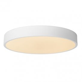 Unar 395 LED Flush Ceiling Light - White