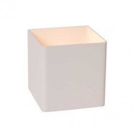 Lucide Vertigo LED Outdoor Up & Down Wall Fitting with PIR & Dusk to Dawn Sensor In White Finish