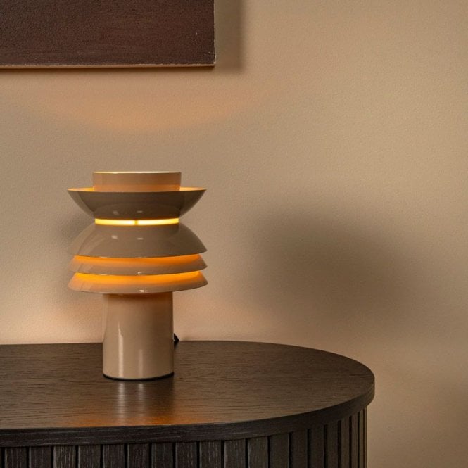Lucide  Yindra Table Lamp - Taupe