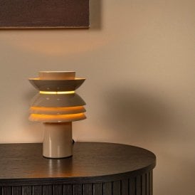 Lucide Yindra Table Lamp - Taupe