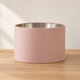 Luxia Belle Velvet Lamp Shade - Pink