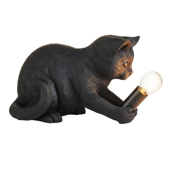 Luxia Koko The Kitten Table Lamp - Matt Black
