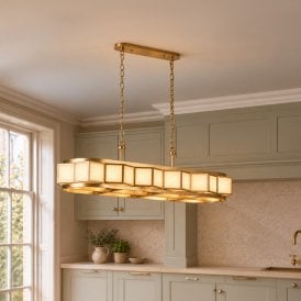 Luxia Phoenix Bar Ceiling Pendant Light - Gold