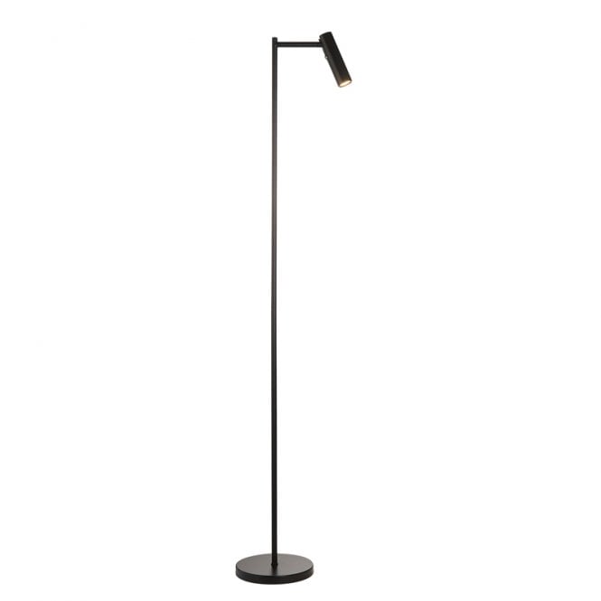 Luxia Swindon LED Floor Lamp - Matt Black