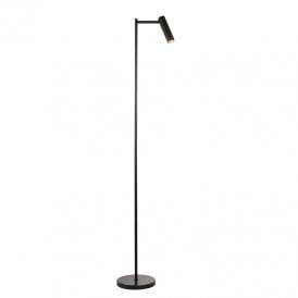 Swindon LED Floor Lamp - Matt Black