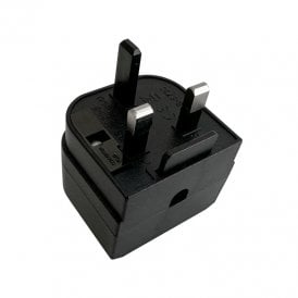 EU to UK Adaptor Black