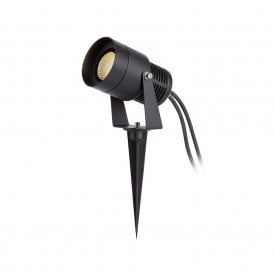 43106 Garden 24V 15W LED Spotlight In Black Finish