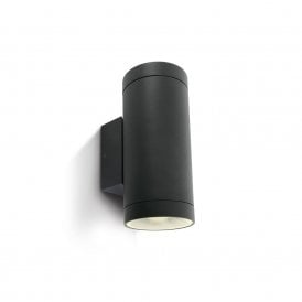 Cylinder 250 Outdoor Up & Down Wall Light - Anthracite