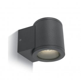 Cylinder 90 Outdoor Wall Light - Anthracite