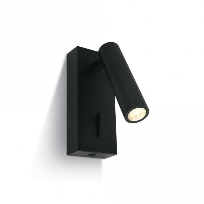 One Light Task LED Reading Light - Black