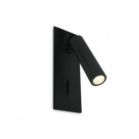 Task Recessed LED Reading Light - Black