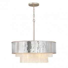Reverie 8 Light Ceiling Fitting In Champagne Gold Finish