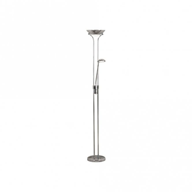 Searchlight Lighting 400650 Searchlight Mother & Child LED Floor Lamp in a Polished Chrome Finish