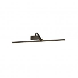 400658 Bilbao LED 70cm Single Light Picture Light in Black Brushed Gold Finish