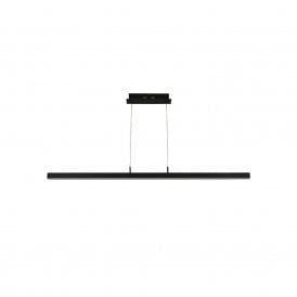 47206 Searchlight Tribeca LED Bar Ceiling Pendant in Matt Black Finish