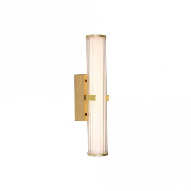 Searchlight Lighting 47595 Searchlight Clamp 430 LED Bathroom Wall Fitting in Gold Finish