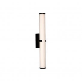47598 Searchlight Clamp 630 LED Bathroom Wall Fitting in Black Finish