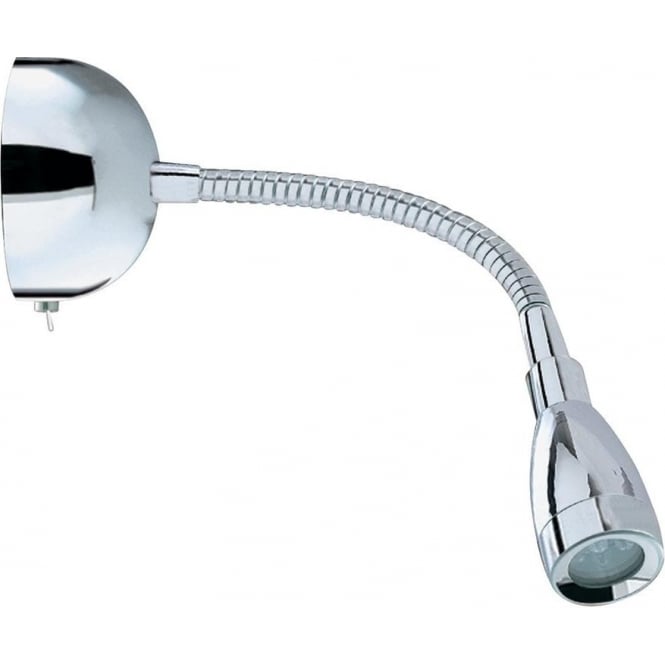 Searchlight Lighting 9917CC LED Reading Light In Polished Chrome Finish