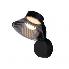LED Outdoor Wall Light - Matt Black