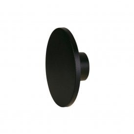 Parkes LED Outdoor Flush Wall Light - Black