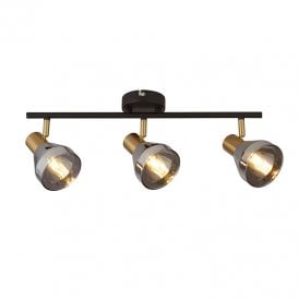 Westminster 3 Light Bar Spotlight In Black Finish