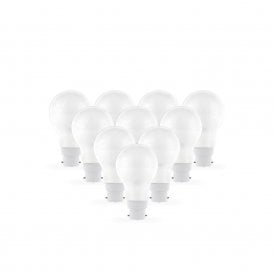 91189 Lyco Pack of 10 Warm White 1w LED Bayonet Cap GLS Bulbs