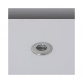 E1629 Tiziano 1W Warm White LED Recessed Ground light in Aluminium Finish