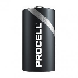 Pack of 10 Procell Industrial Batteries - D