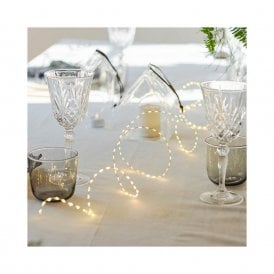 Sirius Kiki Set Of 155 LED Silver Micro Wire Fairy Lights