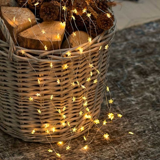 Sirius Trille Set Of 125 Horsetail LED Silver Micro Wire Fairy Lights