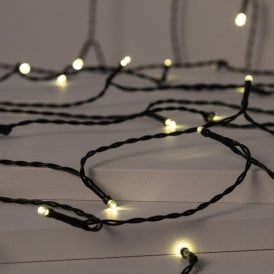 Suri 22M Set Of 200 Warm White Solar LED Multi-Function String Lights