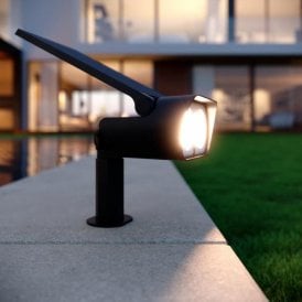 Suri Seacroft Solar Garden Spotlight - Black
