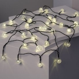 Suri Warm White Solar 30 LED Multi-Function String Lights