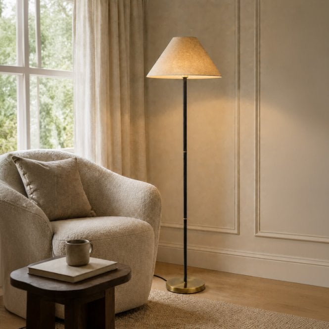 Westport  Ember Floor Lamp - Black