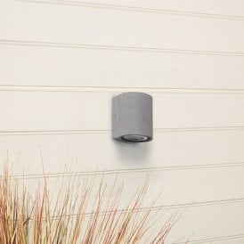 Hampton 120 LED Outdoor Wall Light - Concrete
