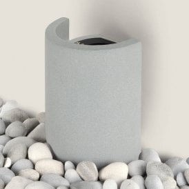 Hampton LED Uplighter Ground Light - Concrete