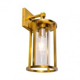 Westport Belfast Outdoor Wall Light - Gold