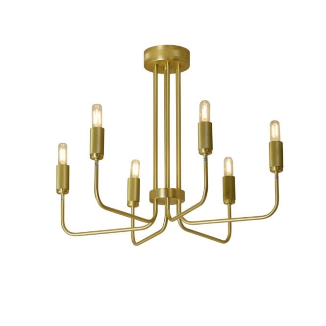Westport Lighting Westport Bridgehampton 6 Light Chandelier - Satin Brass