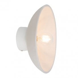 Westport Carter Ceramic Flush Wall Light - Cream