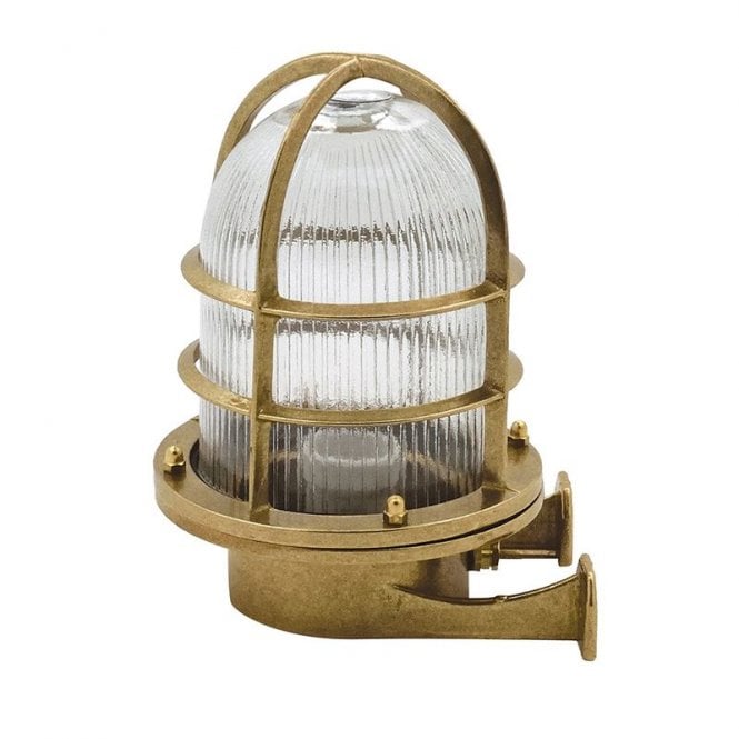 Westport Lighting Westport Coastal Mariner Outdoor Wall Light In Brass Finish