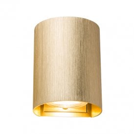 Westport Curve Wall Light - Brass