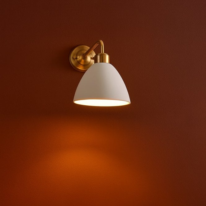Westport Lighting Westport Dutton Wall Light - Brass, Stone