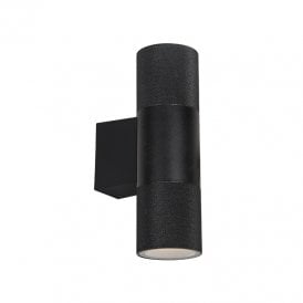 Westport Jackson Outdoor Up & Down Wall Light - Black