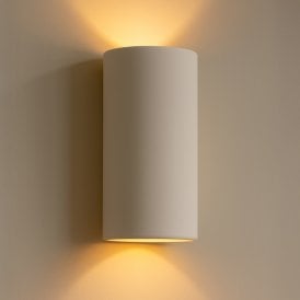 Westport Jenkins Ceramic Up & Down Wall Light - Cream