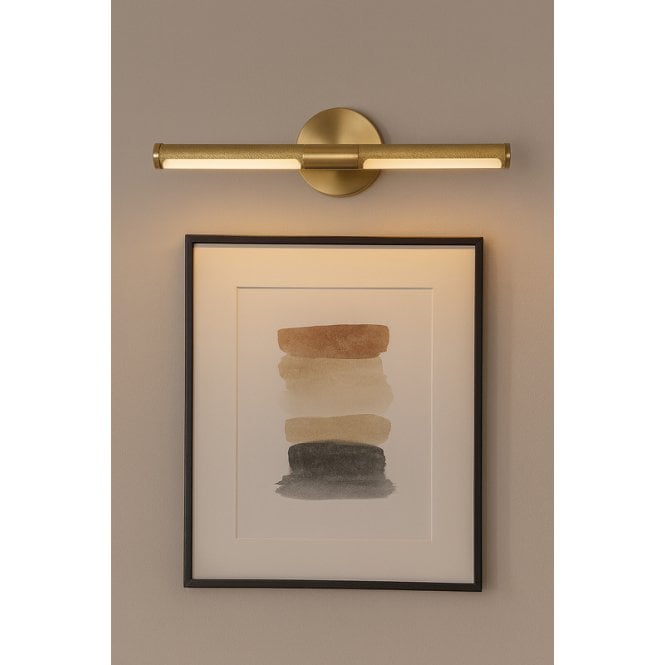 Westport Lighting Westport Knurl 580 LED Picture Light - Gold