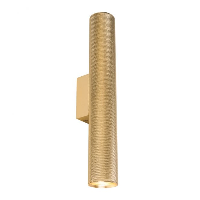 Westport Lighting Westport Large Moto Knurl Up & Down Wall Light - Brass